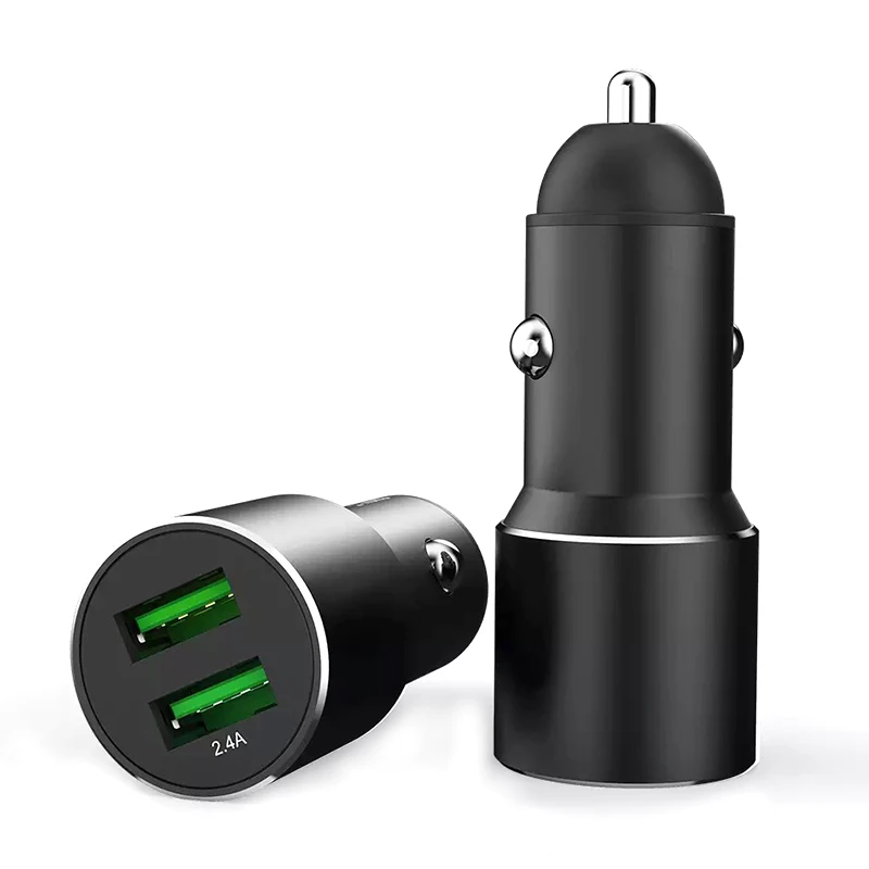 Universal Custom Logo 2.4A Metal USB Car Charger Adapter High Quality USB Car Charger for Phone
Universal Custom Logo 2.4A Metal USB Car Charger Adapter High Quality USB Car Charger for Phone