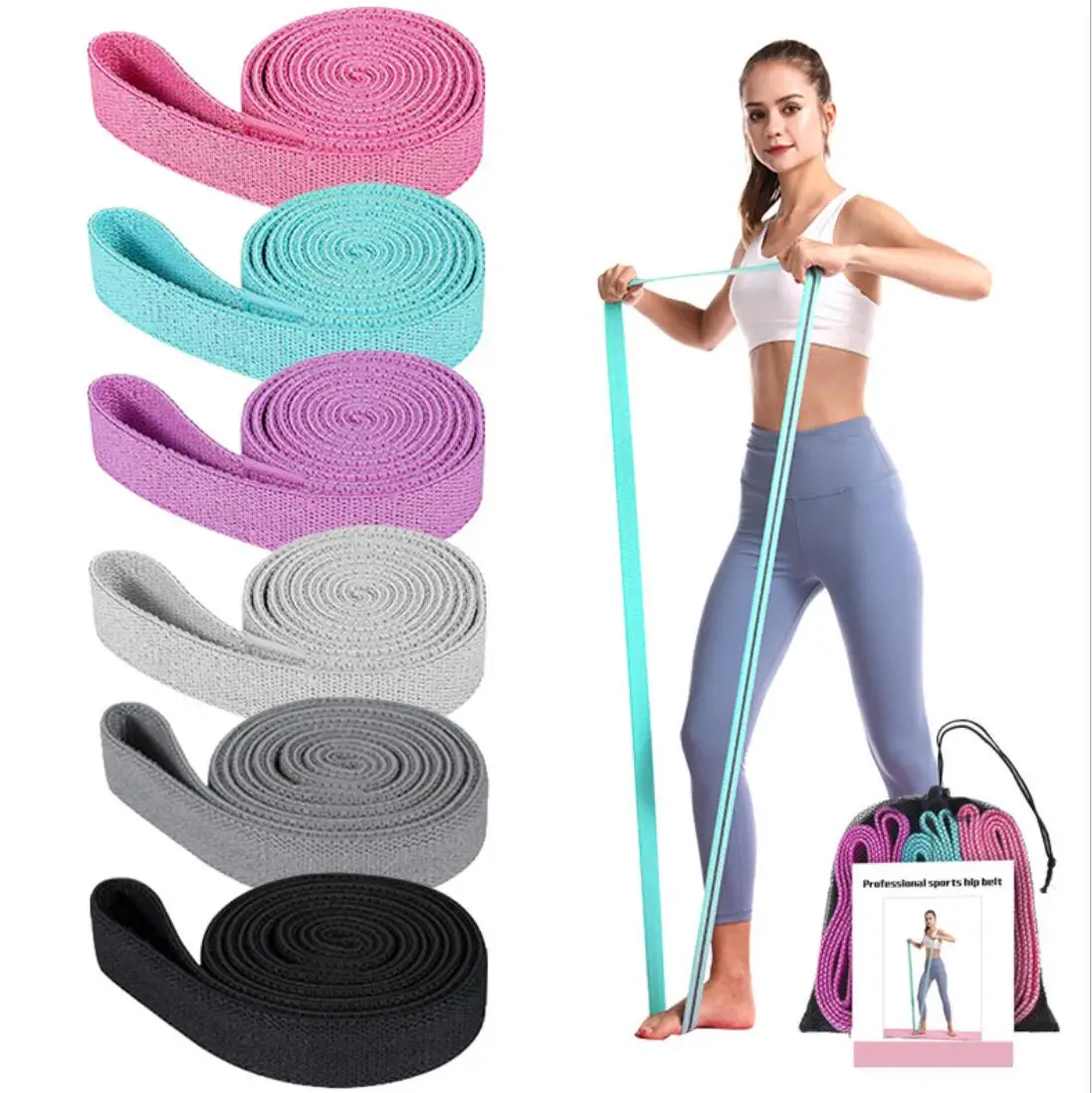2021 New Arrivals Custom Logo bandas de resistencia Gym Exercise Fabric Pull Up Assist Long Resistance Bands, Pink,green,purple,black,red, customized
2021 New Arrivals Custom Logo bandas de resistencia Gym Exercise Fabric Pull Up Assist Long Resistance Bands, Pink,green,purple,black,red, customized