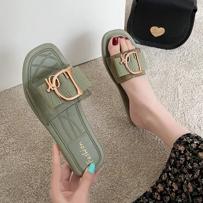 OEM cheap fashion slipper wholesale beach PVC outdoor non-slip 2021 women sandals low price high quality women's slippers, Yellow/green/black/brown
OEM cheap fashion slipper wholesale beach PVC outdoor non-slip 2021 women sandals low price high quality women's slippers, Yellow/green/black/brown