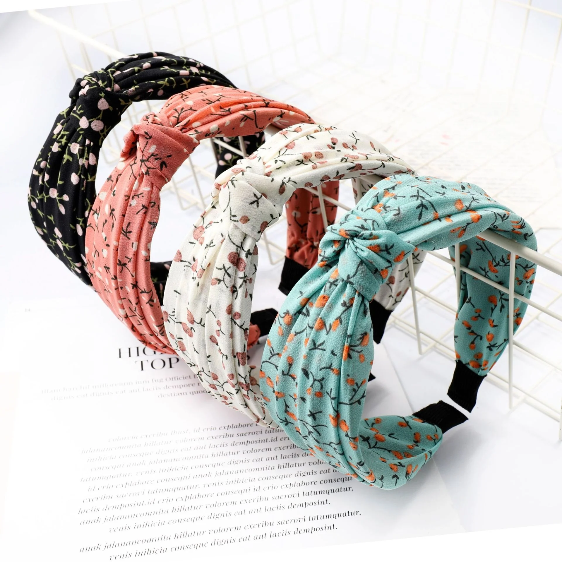 Chiffon Small Floral Headband Cute Simple Fabric Headband Women's Temperament Casual Headband, Picture
Chiffon Small Floral Headband Cute Simple Fabric Headband Women's Temperament Casual Headband, Picture