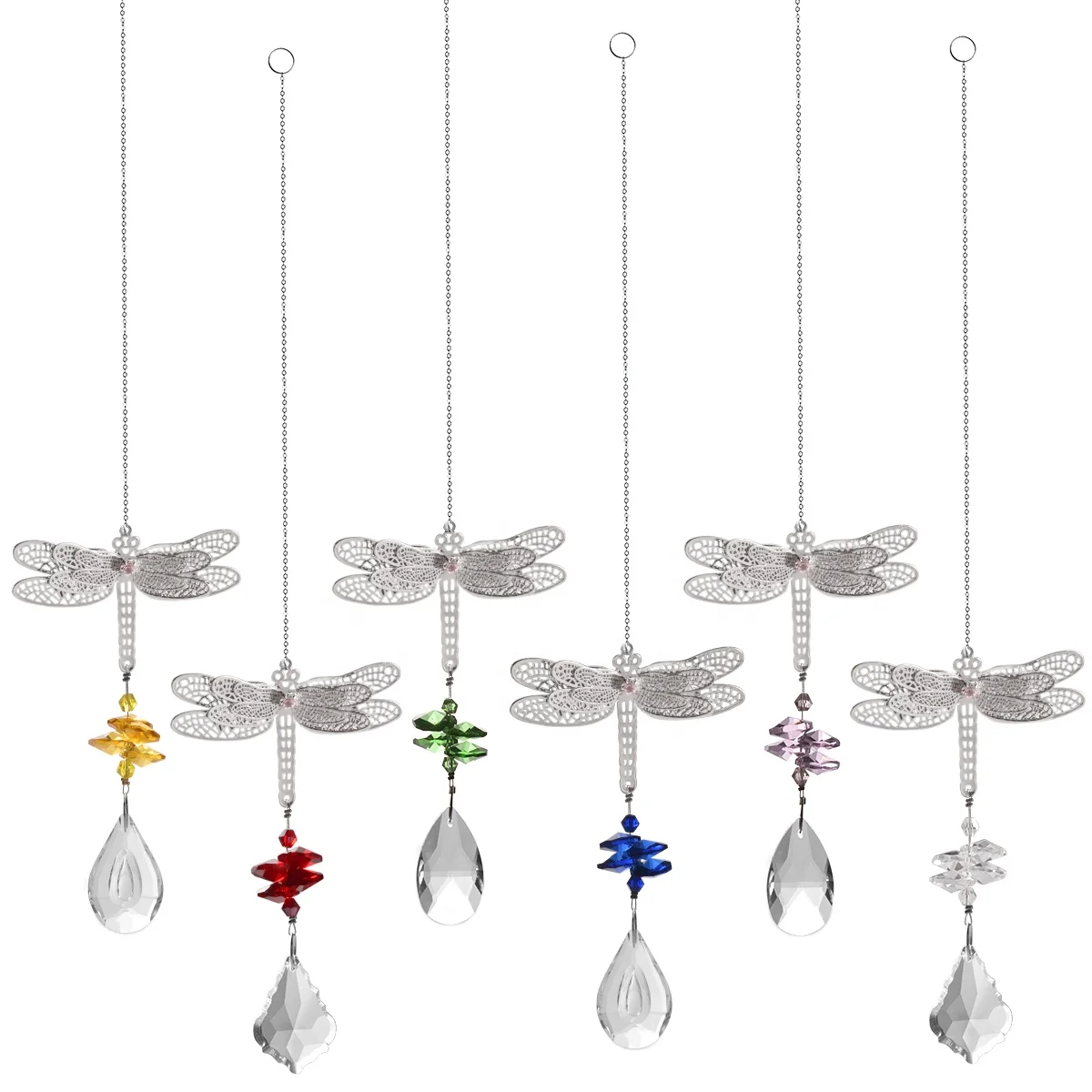 Dragonfly Crystal Pendant Prisms Bead Hanging for Windows Garden Wedding Christmas Decor
Dragonfly Crystal Pendant Prisms Bead Hanging for Windows Garden Wedding Christmas Decor