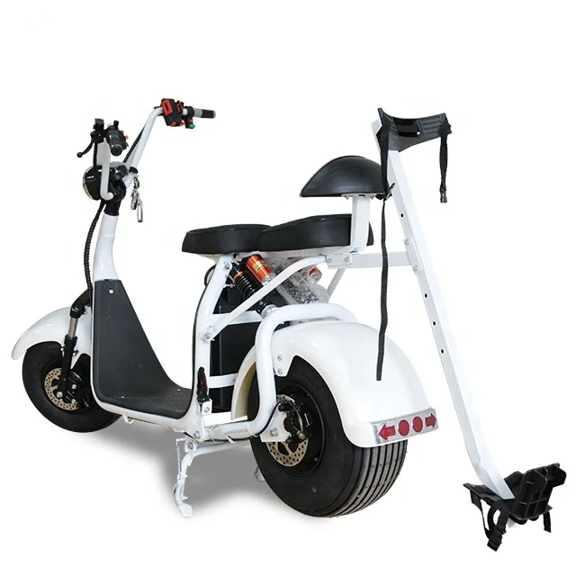 Fat Tire Electric Golf Scooters For Sale | Best Golf Scooters 60V 1000W Ride 15-20 Miles per Charge 25MPH Electric Citycoco Bike, Black