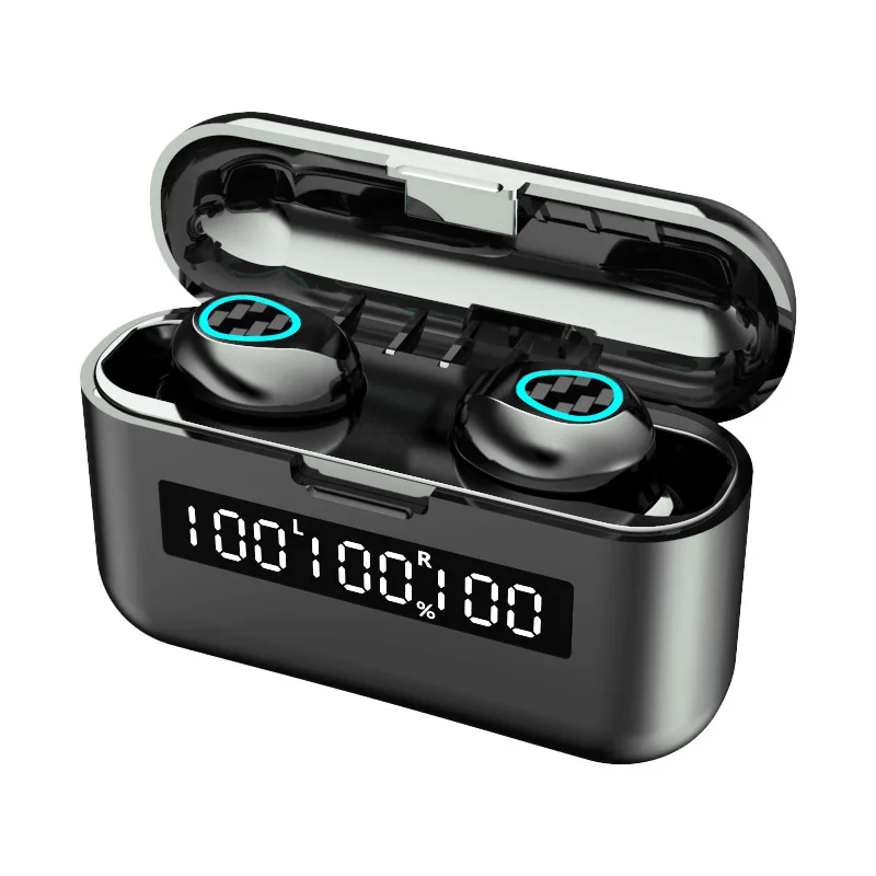 R9 Wireless Earphone Three Led Power Display Earbuds Touch Control TWS Headphone for Iphone Samsung Xiaomi Huawei Smartphone
R9 Wireless Earphone Three Led Power Display Earbuds Touch Control TWS Headphone for Iphone Samsung Xiaomi Huawei Smartphone