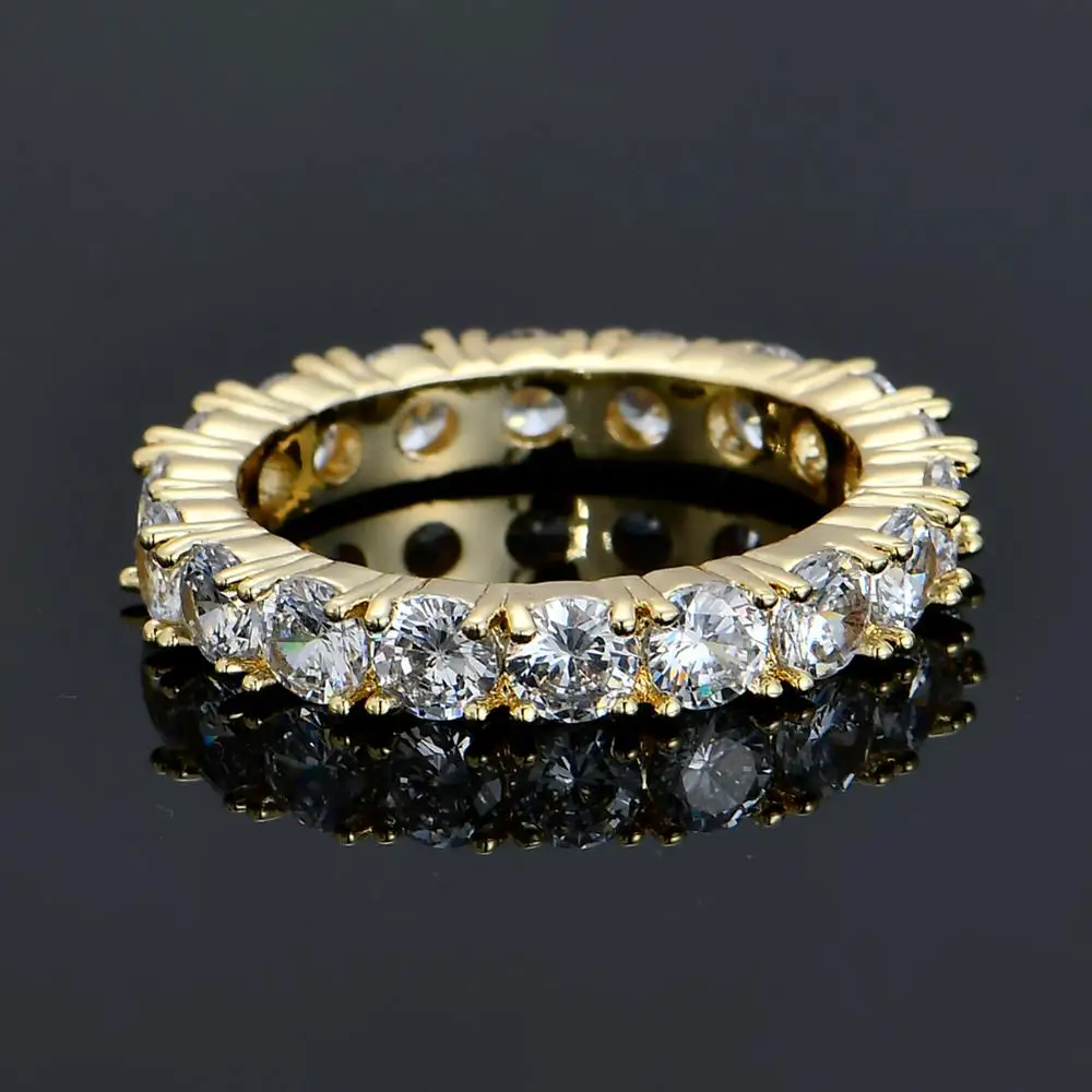R015 One Row Men's Ring Copper Gold Silver Color Cubic Zircon Iced RING Fashion Hip Hop Jewelry
R015 One Row Men's Ring Copper Gold Silver Color Cubic Zircon Iced RING Fashion Hip Hop Jewelry