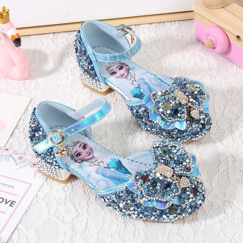 Zapato de cristal New Girl Little Princess High Heel Sandals Baotou Show Crystal Shoe children's sandals, Customized color
Zapato de cristal New Girl Little Princess High Heel Sandals Baotou Show Crystal Shoe children's sandals, Customized color