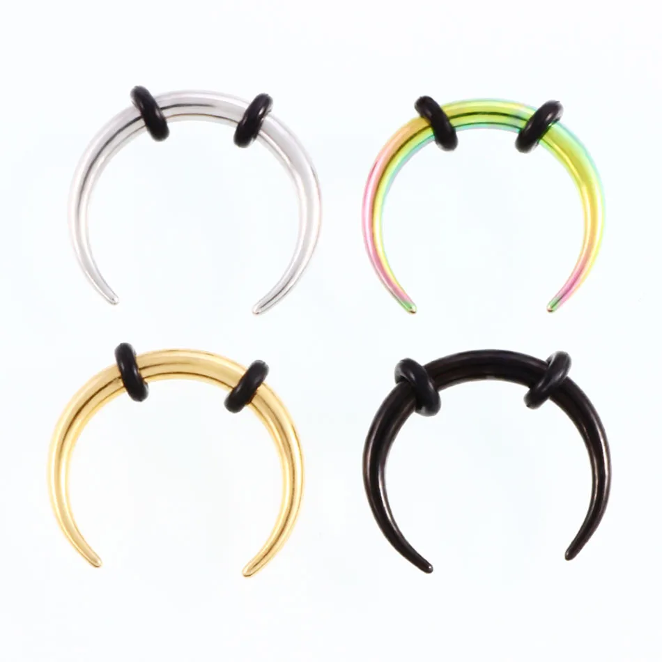 body jewelry stainless steel C horn shaped women nose ring fancy nose piercing, Optioal
body jewelry stainless steel C horn shaped women nose ring fancy nose piercing, Optioal