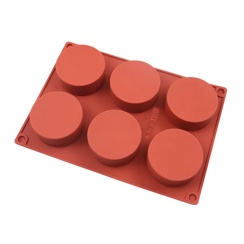 6 small cylindrical silicone molds, homemade chocolate cakes, round ice trays molde de pastel Soap mold, Pictures show
6 small cylindrical silicone molds, homemade chocolate cakes, round ice trays molde de pastel Soap mold, Pictures show