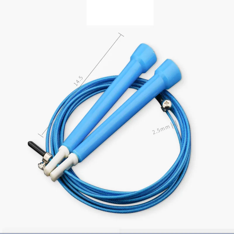 Jump Ropes Home Gym Speed Skipping Rope Unisex Cable Steel Wire Fitness Jump Rope, 10 colors available
Jump Ropes Home Gym Speed Skipping Rope Unisex Cable Steel Wire Fitness Jump Rope, 10 colors available