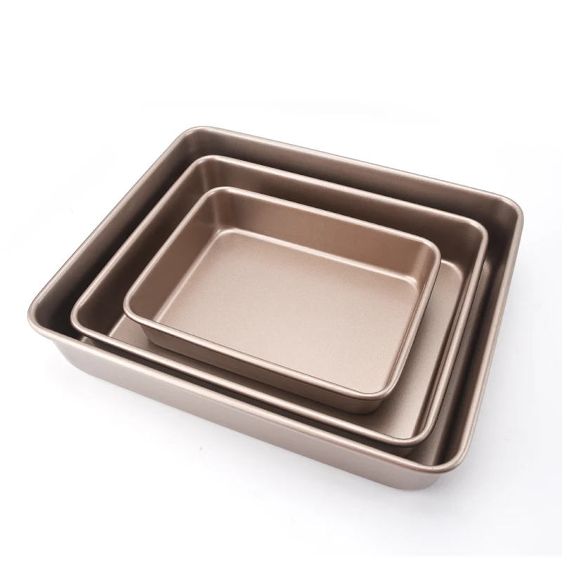OEM heavy steel 13 inch square non-stick cake mold biscuit bread baking pan chicken wings snowflake crisp bakeware tray, Champagne gold
OEM heavy steel 13 inch square non-stick cake mold biscuit bread baking pan chicken wings snowflake crisp bakeware tray, Champagne gold