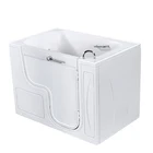 UPC acrylic one person walk in access spa hot tub