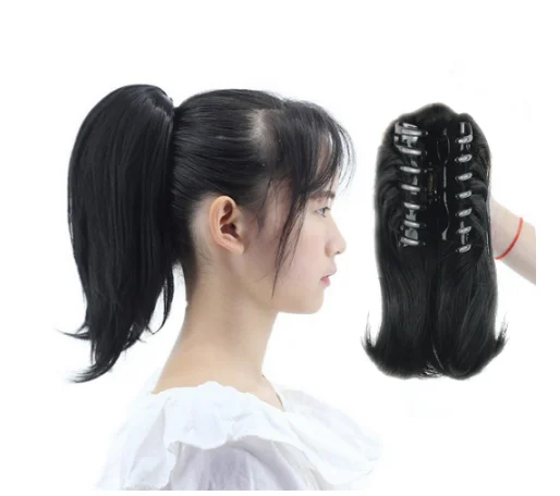 2021 fashion 8 Colors Short clip Straight Brown Black Little Pony Tail Hair Claw Hair Ponytails Extension wigs, 8 color on stock
2021 fashion 8 Colors Short clip Straight Brown Black Little Pony Tail Hair Claw Hair Ponytails Extension wigs, 8 color on stock