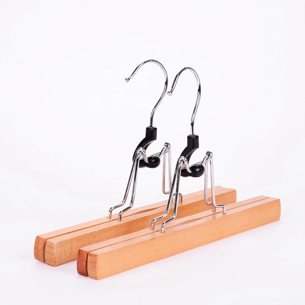 High quality wooden wig hanger used for jeans