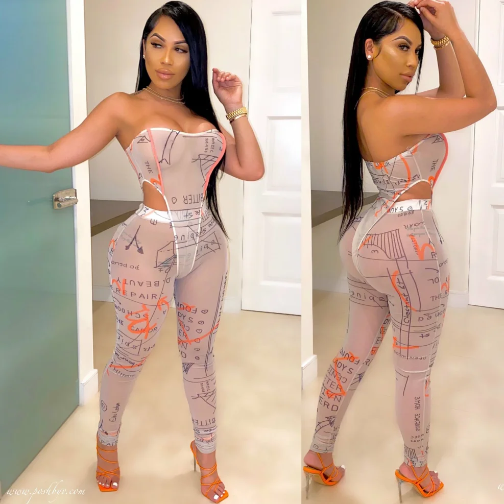 Spring 2021 Women Clothes Math Formula Print Ladies Sexy Strapless Bodysuits Jumpsuit Women 2 Piece Pants Set Clothing, Colorful
Spring 2021 Women Clothes Math Formula Print Ladies Sexy Strapless Bodysuits Jumpsuit Women 2 Piece Pants Set Clothing, Colorful