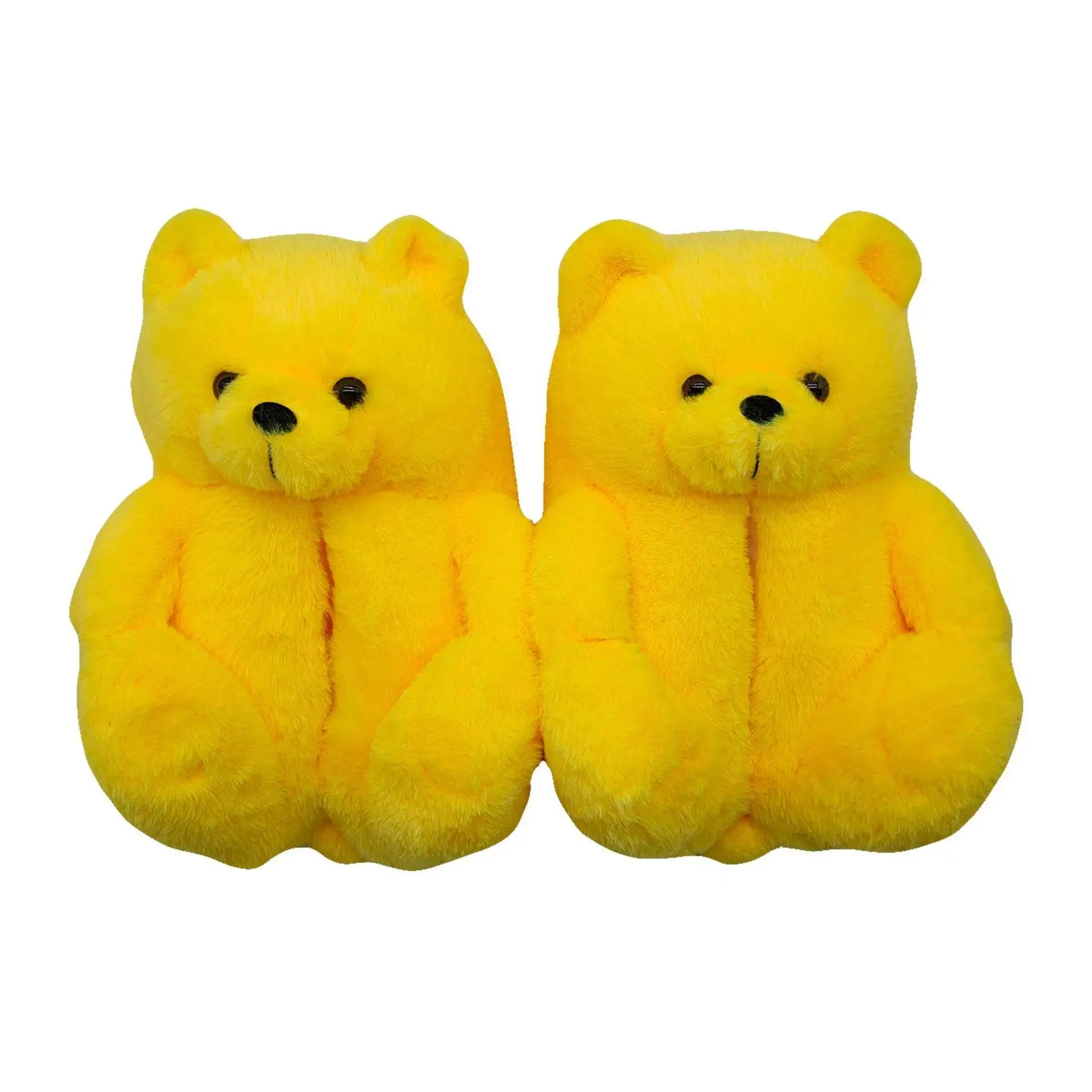 2021 Wholesale Cheap Woman Kid Bedroom Soft Fluffy Bear Slip on Shoes Plush Teddy Bear Slippers, Picture
2021 Wholesale Cheap Woman Kid Bedroom Soft Fluffy Bear Slip on Shoes Plush Teddy Bear Slippers, Picture