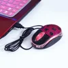 Fashion Handmade Lady Bug Design Bling Crystal Optical Mouse Cute Rhinestone Gift Wired PC Mouse
