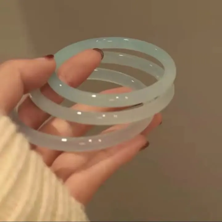 Genuine Natural Green Jade Bangle Bracelet Fashion Accessories Hand-Carved Lucky Amulet Jade Bangle Gelang Batu Giok
Genuine Natural Green Jade Bangle Bracelet Fashion Accessories Hand-Carved Lucky Amulet Jade Bangle Gelang Batu Giok