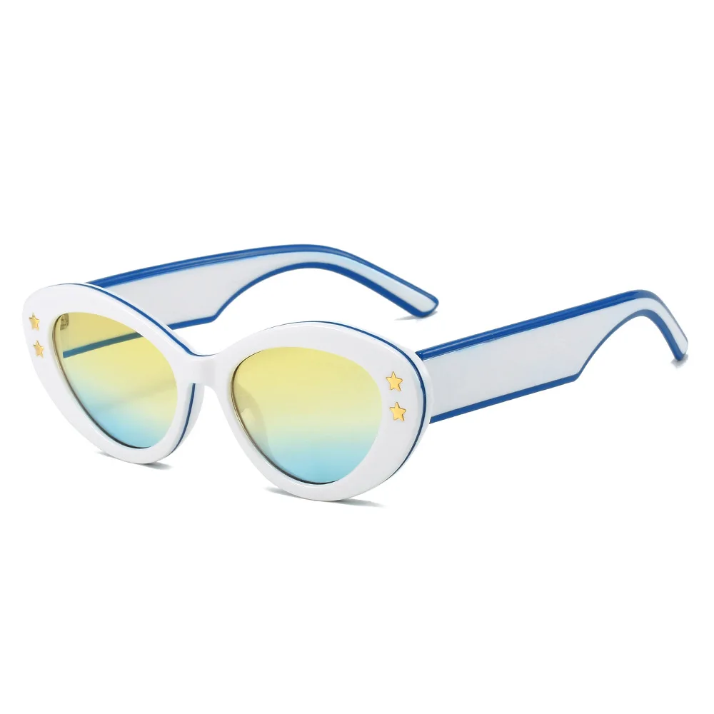 40041trendy luxury cat eye sunglasses custom uv shades personality modern sun glasses for ladies lentes de sol
40041trendy luxury cat eye sunglasses custom uv shades personality modern sun glasses for ladies lentes de sol