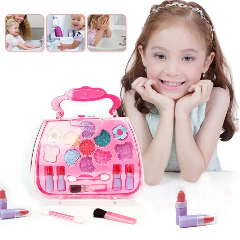 Girl's Toys Cute Fashionable Makeup Case Washable Cosmetics Makeup Kit with Lighting MirrorNewest Fortable Purse For Kids
Girl's Toys Cute Fashionable Makeup Case Washable Cosmetics Makeup Kit with Lighting MirrorNewest Fortable Purse For Kids