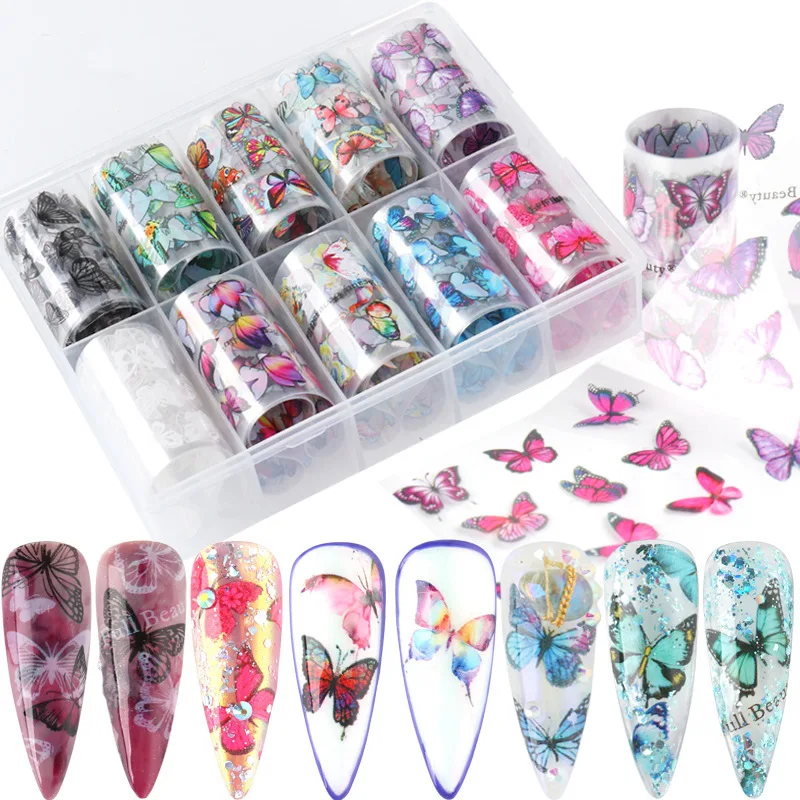 Amazon Hot Selling Nail Art Transfer Foils Nail Sticker Tip Decal Decoration Design DIY Butterfly Flower Manicure Tools
Amazon Hot Selling Nail Art Transfer Foils Nail Sticker Tip Decal Decoration Design DIY Butterfly Flower Manicure Tools