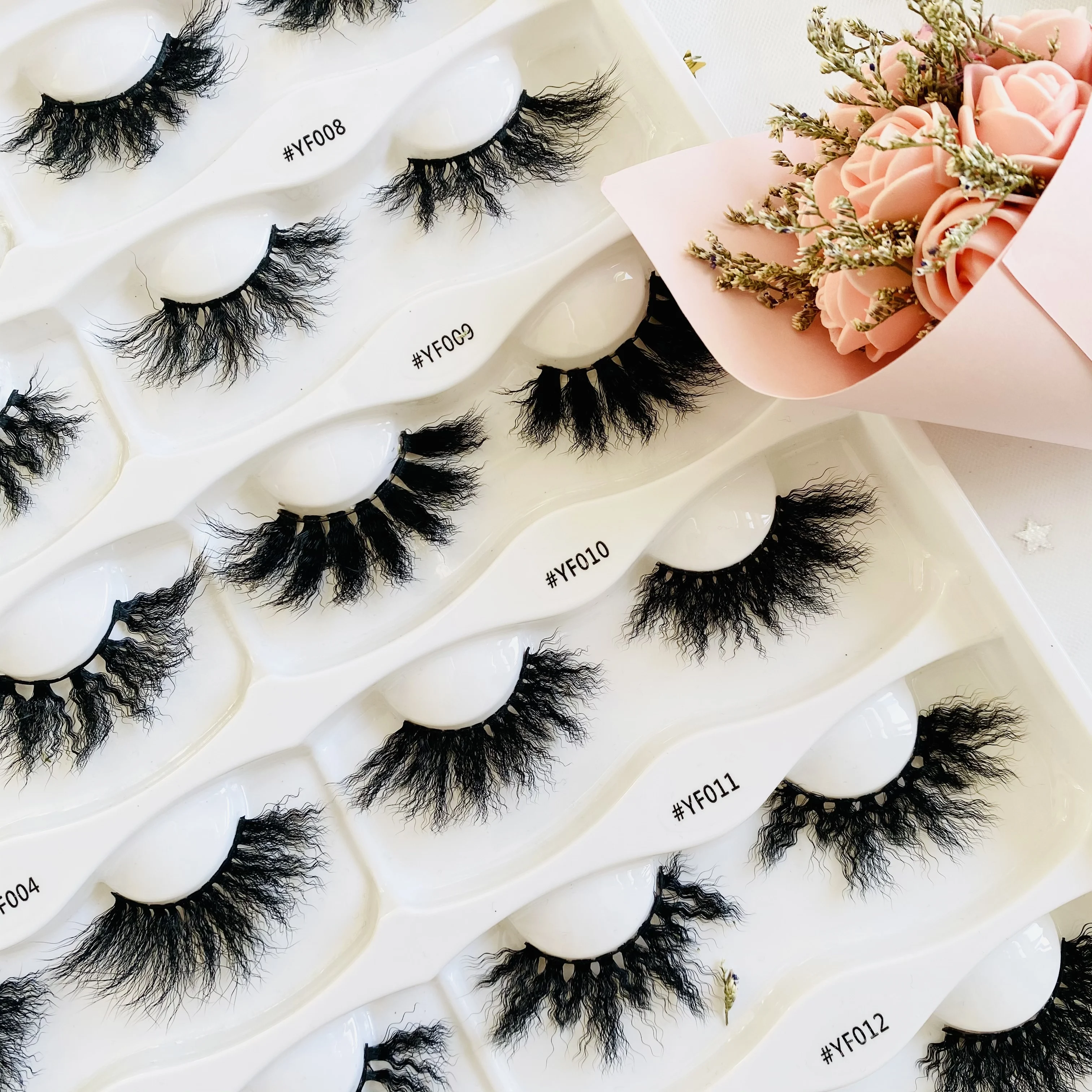 Natural Eyelashes 8D Faux Mink Synthetic Silk Eyelashes Lash Vendor With Custom Lash Packaging
Natural Eyelashes 8D Faux Mink Synthetic Silk Eyelashes Lash Vendor With Custom Lash Packaging