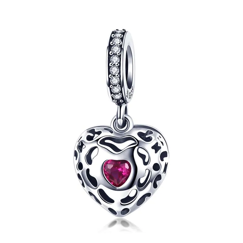 Fashion jewelry DIY material heart pendant red zircon design 925 silver charms for necklace
Fashion jewelry DIY material heart pendant red zircon design 925 silver charms for necklace
