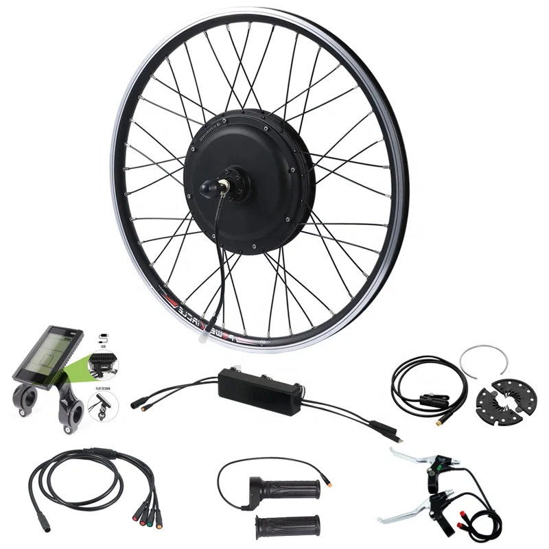 Factory price electric bike kit 48V 1000W e bike hub motor kit electric bicycle conversion kit
Factory price electric bike kit 48V 1000W e bike hub motor kit electric bicycle conversion kit