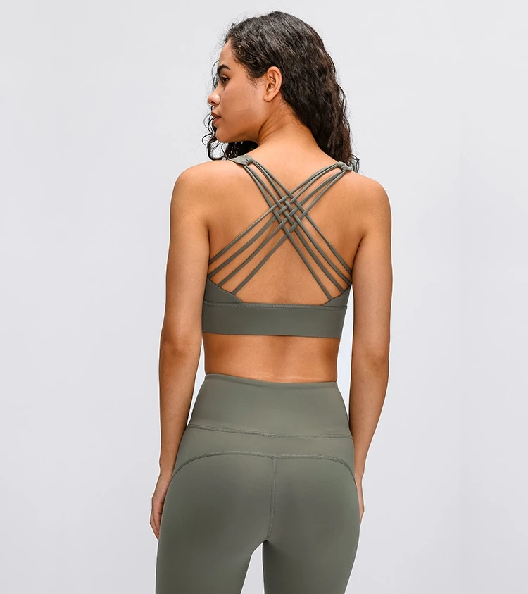 Wholesale Shockproof Women's Top Manufacture Push up Cross Back Yoga Sports Bra Fitness & Yoga Wear OEM and ODM Accepted, Customized colors
Wholesale Shockproof Women's Top Manufacture Push up Cross Back Yoga Sports Bra Fitness & Yoga Wear OEM and ODM Accepted, Customized colors