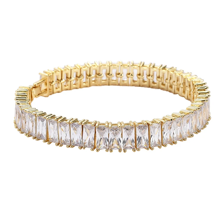 Charare Custom classical high quality 18k gold plated brass zircon chain bracelet for men gifts, Gold,silver
Charare Custom classical high quality 18k gold plated brass zircon chain bracelet for men gifts, Gold,silver