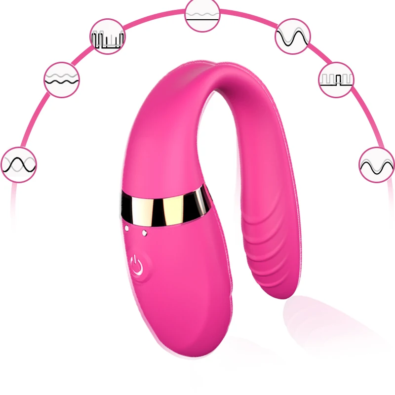 Speeds Remote C String Vibrator U Shaped Clitoral Vibrator Pussy