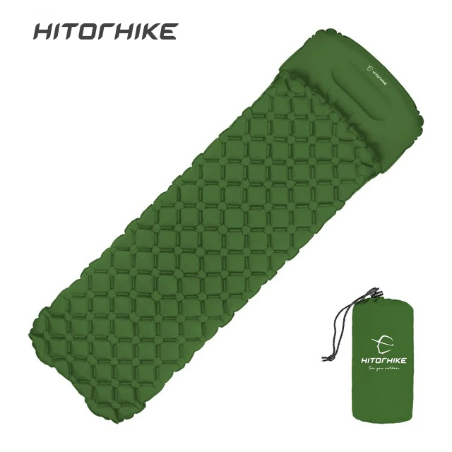 Hithorhike Camping Mat Sleeping Mat Inflatable Mattress Sleeping Pad with attached pillow
Hithorhike Camping Mat Sleeping Mat Inflatable Mattress Sleeping Pad with attached pillow