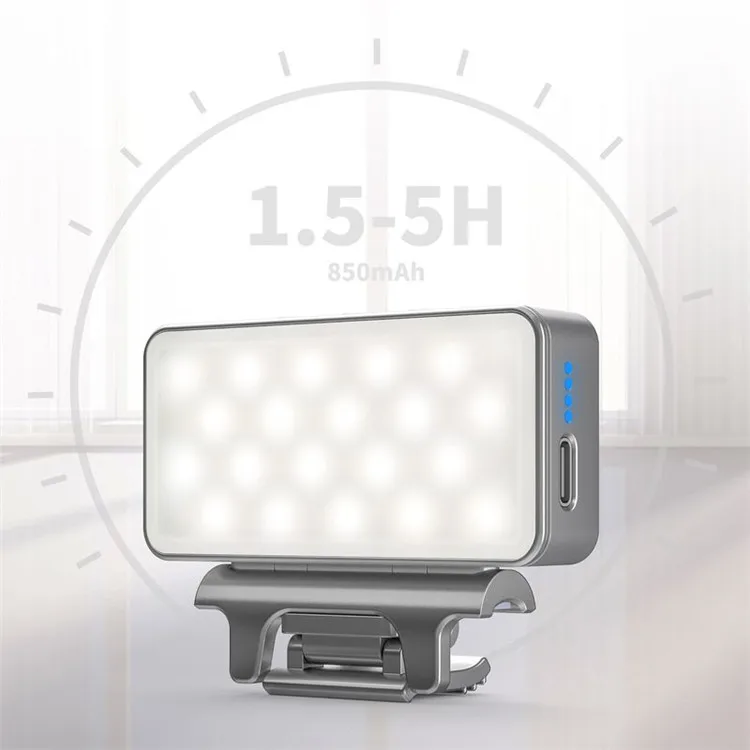 VIJIM CL08 Adjustable Photography Video Conference Fill Light Rechargeable Conference Fill Light For Remote Working, Silver
VIJIM CL08 Adjustable Photography Video Conference Fill Light Rechargeable Conference Fill Light For Remote Working, Silver