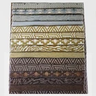 Cotton and polyester twill fashion jacquard custom sofa fabric