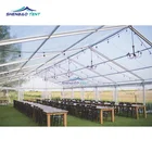 250 people Hot selling canopy outdoor trade show marquee tent PVC cheap wedding party