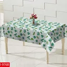 Foshan Rich Field fancy wholesale table cloth student office desk polyester dust cover plastic pvc table cloth