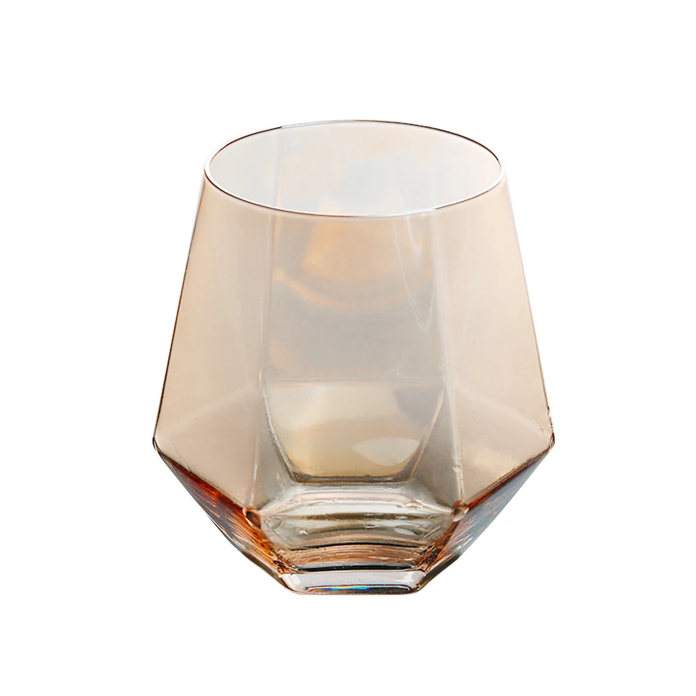 Home Bar Drinkware Couple Glass Cup Golden Rim Transparent Coffee Milk Tea Mug Geometry Whiskey Glass Diamond Crystal Glass Cup, As photo
Home Bar Drinkware Couple Glass Cup Golden Rim Transparent Coffee Milk Tea Mug Geometry Whiskey Glass Diamond Crystal Glass Cup, As photo