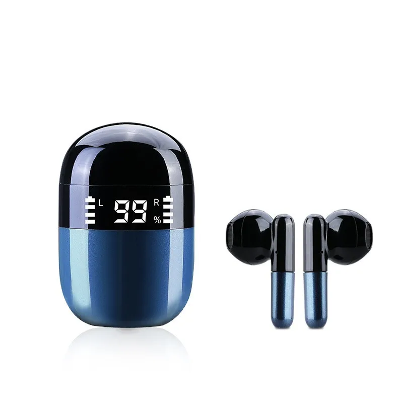 New Wireless Stereo Invisible In-ear Gaming Sport TWS Earbuds J28, Silver/red/ blue/ gray
New Wireless Stereo Invisible In-ear Gaming Sport TWS Earbuds J28, Silver/red/ blue/ gray