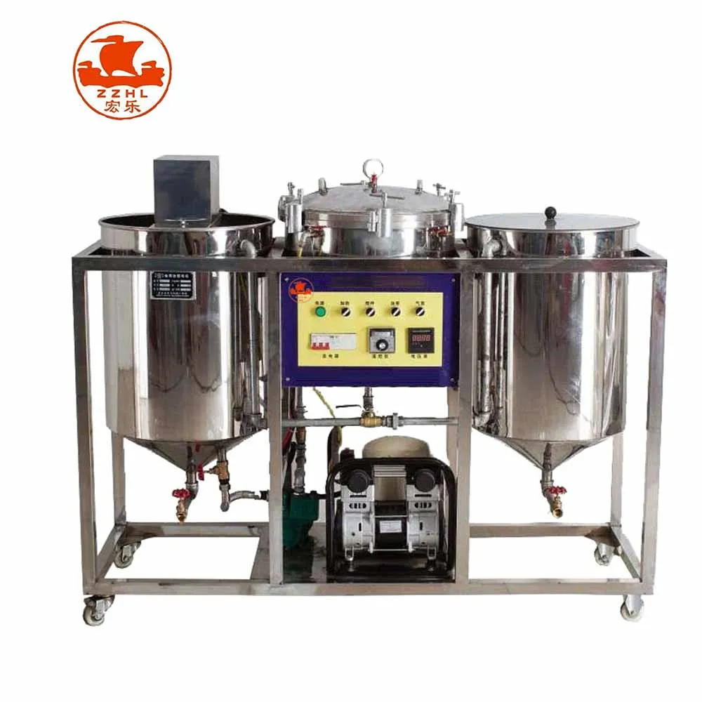 New Design Palm Oil Processing Machine Mini Oil Refinery Machine Crude Palm Oil Refining Machine details