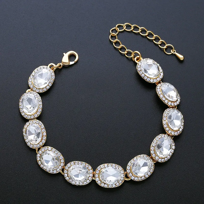 Bridal full diamond bracelet women's foreign trade bracelets with diamonds in occident, Green,golden white,cymbidium,silver,gold,red,black
Bridal full diamond bracelet women's foreign trade bracelets with diamonds in occident, Green,golden white,cymbidium,silver,gold,red,black