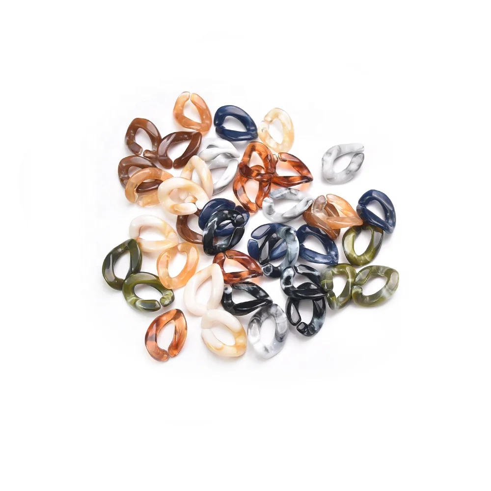 Colorful Plastic Acrylic Chain Links Open Link loose Beads for Masks Belt Earring Necklace Glasses Chain Sunglass Lanyards Parts
Colorful Plastic Acrylic Chain Links Open Link loose Beads for Masks Belt Earring Necklace Glasses Chain Sunglass Lanyards Parts