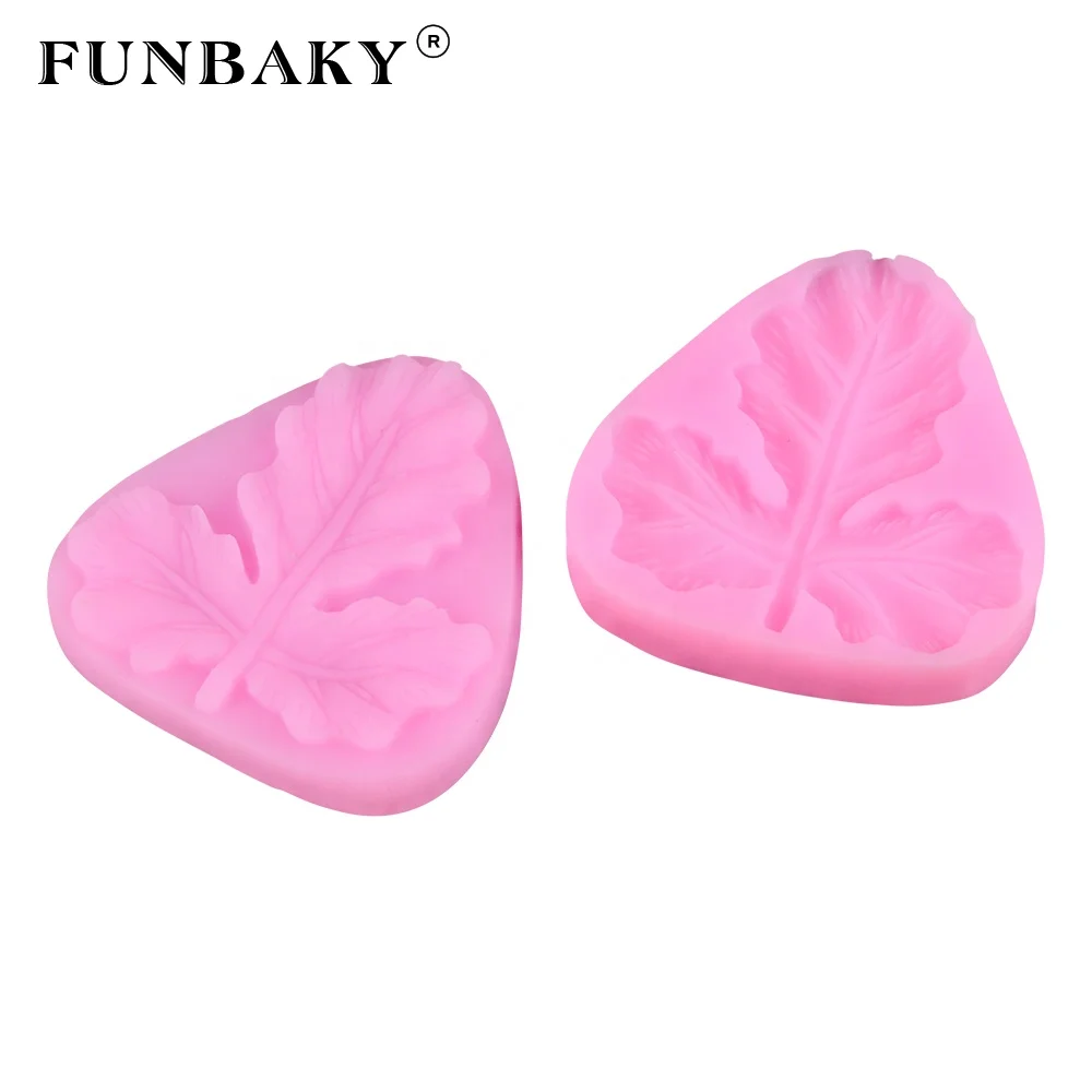 FUNBAKY JSF711 weed leaf silicone mold fondant cake baking kits silicone leafs molds for shape making, Customized color
FUNBAKY JSF711 weed leaf silicone mold fondant cake baking kits silicone leafs molds for shape making, Customized color