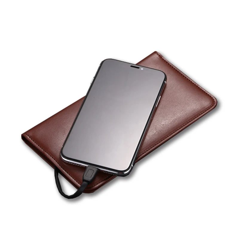 PU Leather Powerbank Charging Wallet With Wireless Charger Power Bank Travel Wallet Rfid Blocking Wallet, Customized color
PU Leather Powerbank Charging Wallet With Wireless Charger Power Bank Travel Wallet Rfid Blocking Wallet, Customized color
