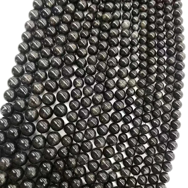 Wholesale Natural Astrophyllite Hornblende Gemstone Beads Round Beads Healing Power for Jewelry Making Bracelets Necklaces 15.5", 100% natural color
Wholesale Natural Astrophyllite Hornblende Gemstone Beads Round Beads Healing Power for Jewelry Making Bracelets Necklaces 15.5", 100% natural color