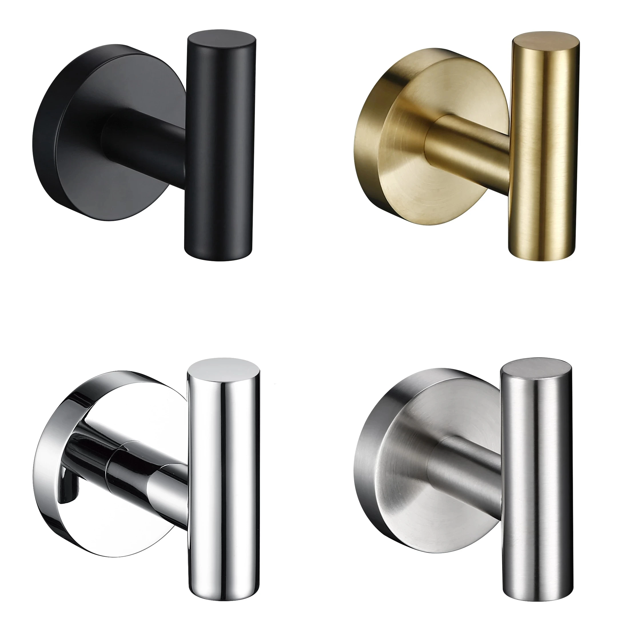 2 Pcs Bathroom Towel Hooks Coat Robe Clothes Hooks 304 Stainless Steel Punch Wall Hook
2 Pcs Bathroom Towel Hooks Coat Robe Clothes Hooks 304 Stainless Steel Punch Wall Hook