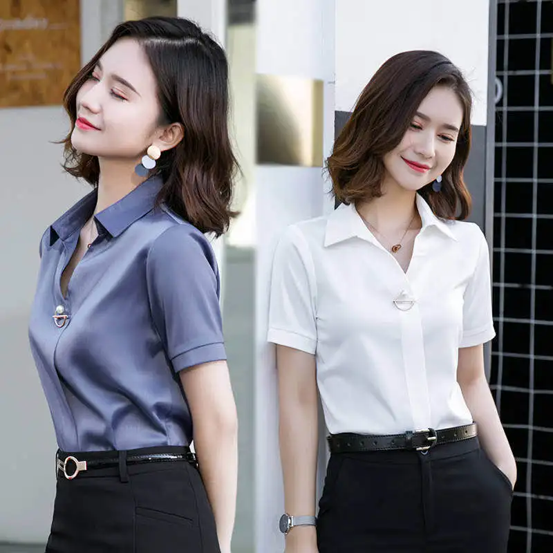 Chiffon shirt women short-sleeved women shirt chiffon 2021 new summer temperament loose women's chiffon shirt Korean version
Chiffon shirt women short-sleeved women shirt chiffon 2021 new summer temperament loose women's chiffon shirt Korean version