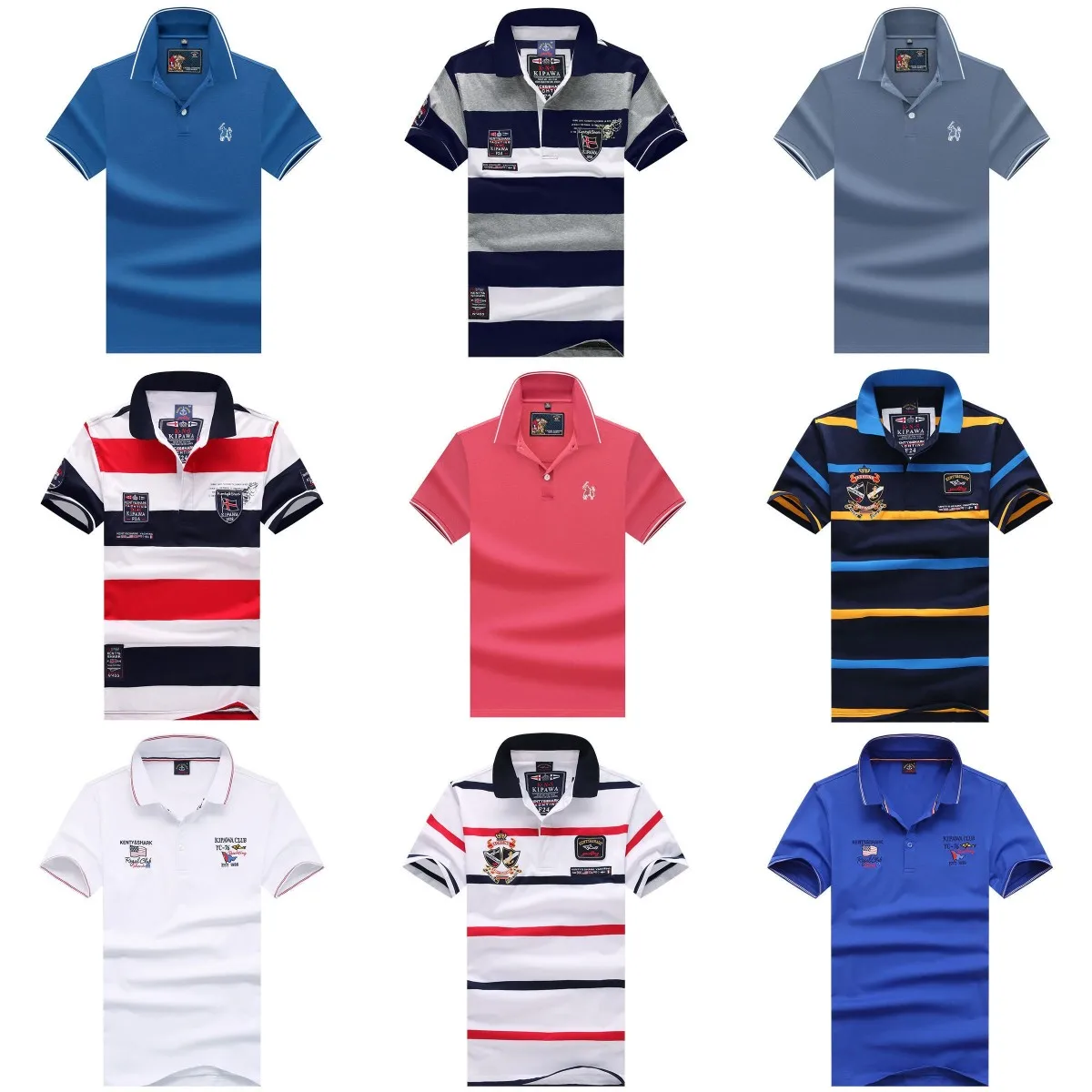 Men's Short-sleeved shirts Cheap Polo t-shirt New design Men's shirts wholesale polo shirts for men casual style
Men's Short-sleeved shirts Cheap Polo t-shirt New design Men's shirts wholesale polo shirts for men casual style
