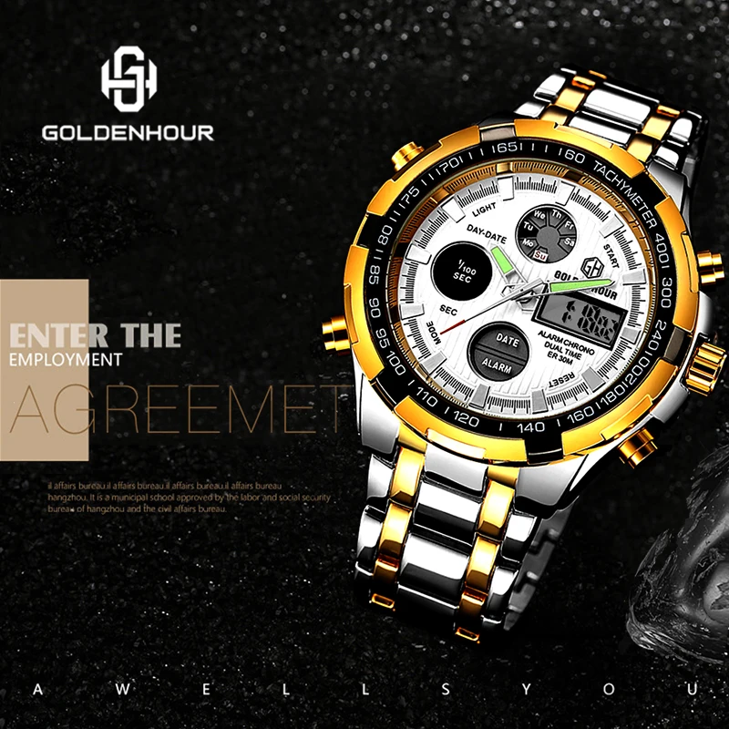 GOLDENHOUR Watch GH108 gshok watch ga-110gd with CE certificate busos juveniles de mujer woch, Multi colors
GOLDENHOUR Watch GH108 gshok watch ga-110gd with CE certificate busos juveniles de mujer woch, Multi colors