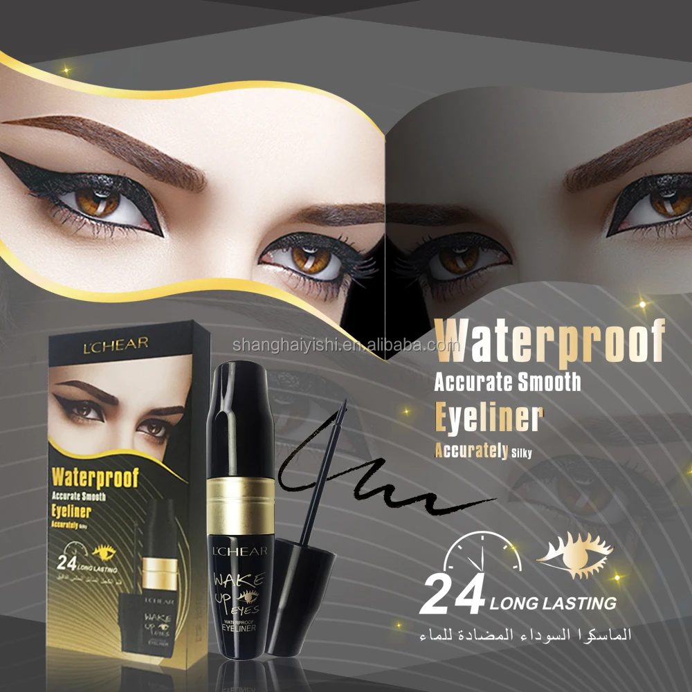 eyeliner,eyeliner glue pen 3 color smudge proof glitter liquid eyeliner lasting eye makeup