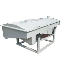 China supply linear vibrating screen for limestone