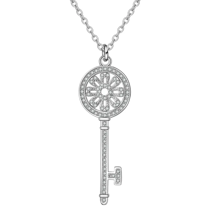 Holiday gift zircon hollow key full diamond female models platinum-plated long fashion pendant clavicle chain necklace jewelry
Holiday gift zircon hollow key full diamond female models platinum-plated long fashion pendant clavicle chain necklace jewelry
