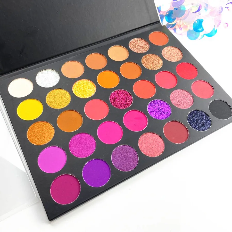 Wholesale Lowcustom Eyeshadow Palette High Pigmented 35 Color Cosmetics Makeup Eyeshadow Palette On Logo
Wholesale Lowcustom Eyeshadow Palette High Pigmented 35 Color Cosmetics Makeup Eyeshadow Palette On Logo